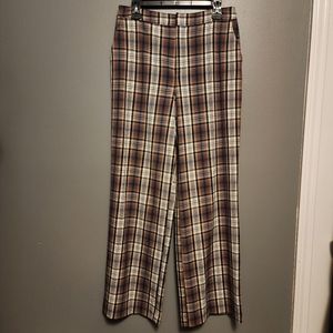 Cara Santana X Apt.9 plaid bootcut trousers Size 10
